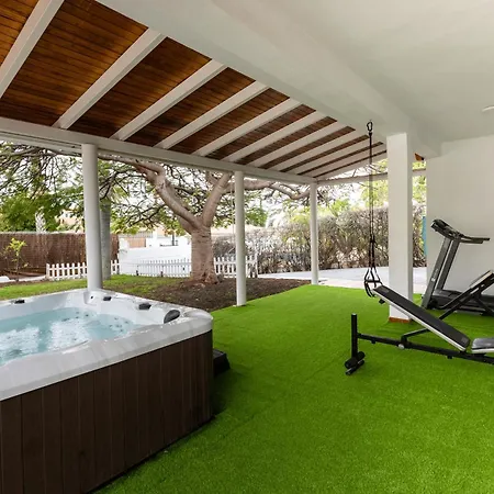 Luxury With Pool, Jacuzzi, Gym, And Gardens プエルト・デ・ラ・クルス